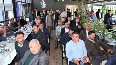 AK Parti heyeti Akçadağ’da incelemede bulundu
