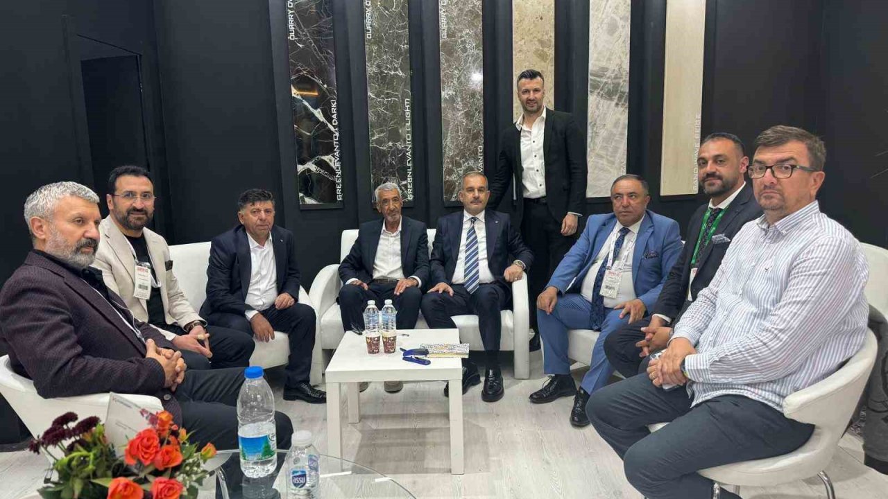 Başkan Alan: ’’Elazığ, mermer sektöründe iyi bir konumda"