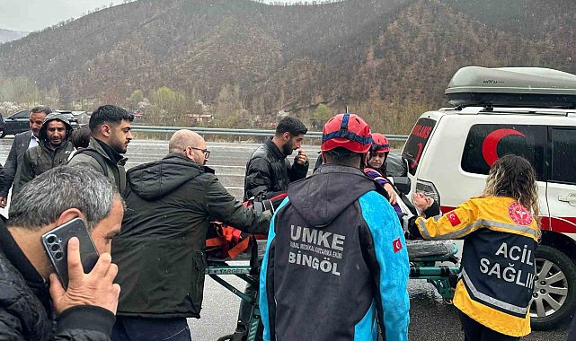 Bingöl'de trafik kazası: 5 yaralı