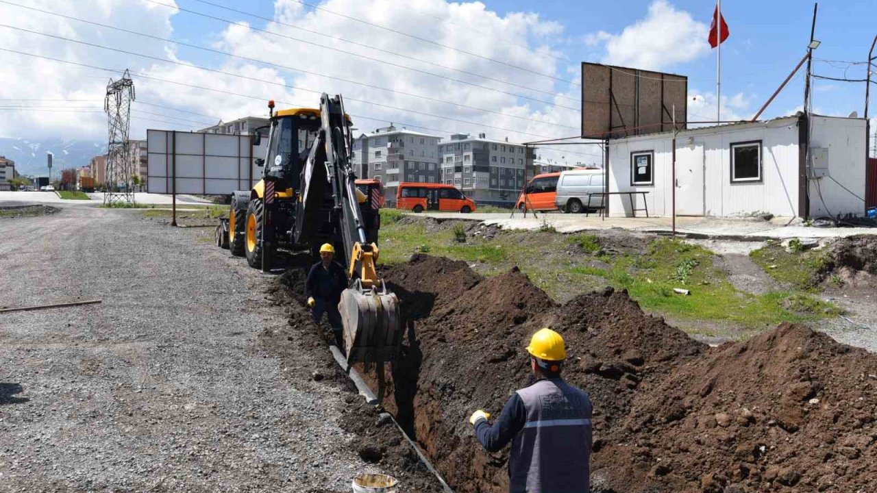Büyükşehir’den alt yapı atağı
