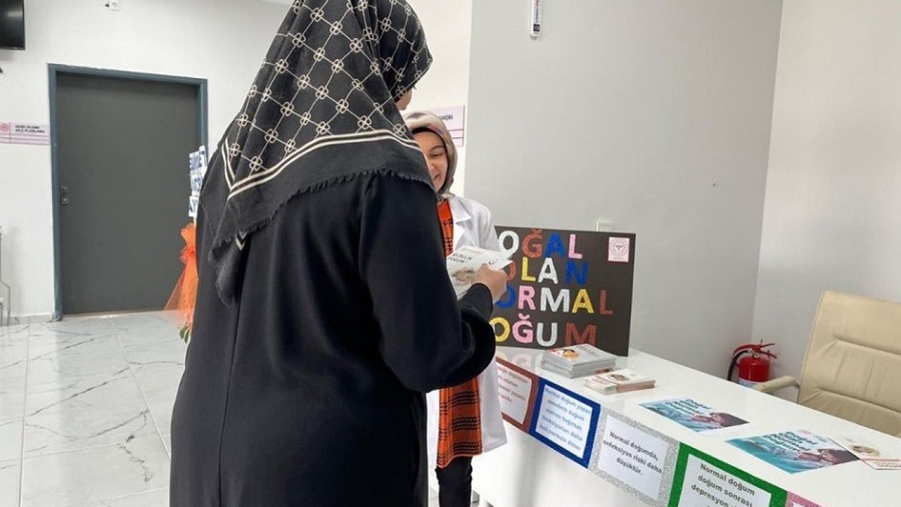 Elazığ’da ’doğal olan normal doğum’ etkinliği