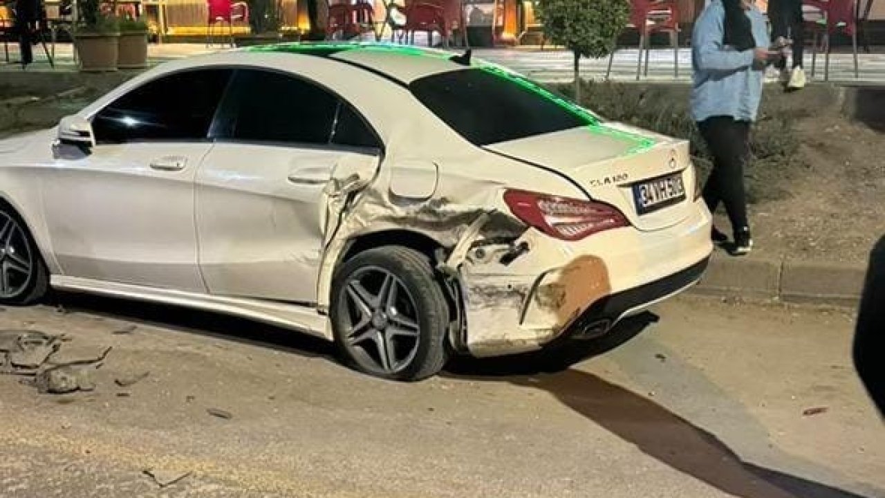 Elazığ’da iki otomobil çarpıştı: 1 yaralı