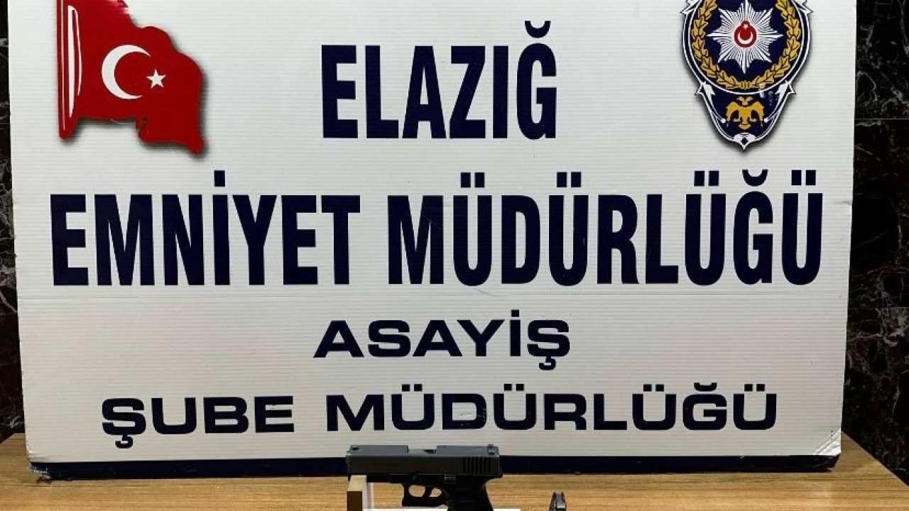 Elazığ’da kafede 2 kişiyi silahla yaralayan zanlı tutuklandı