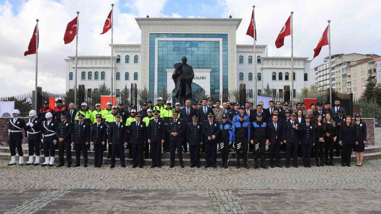 Elazığ’da Türk Polis Teşkilatı’nın 180’inci kuruluş yılı kutlandı