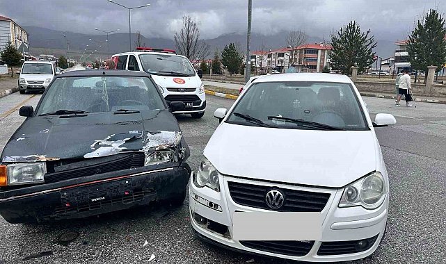 Erzincan'da dikkatsizlik kazaya neden oldu