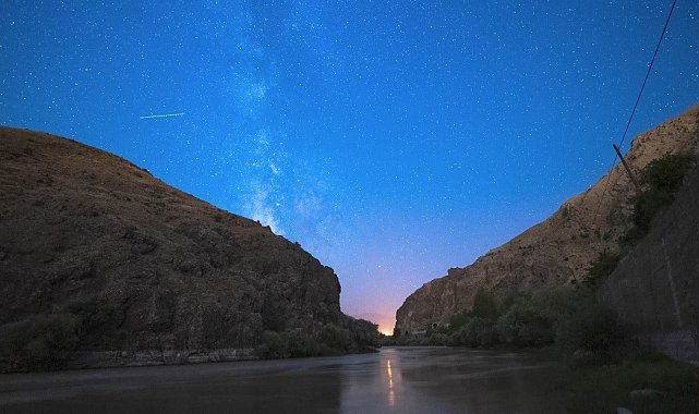 Erzincan'da yıldızların muhteşem görsel şöleni