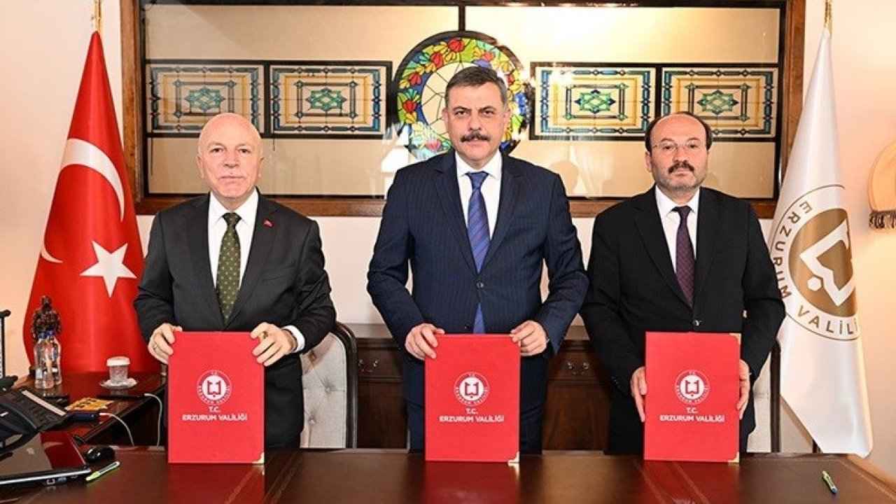 Erzurum’da 60 artı tazelenme üniversitesi programı için protokol imzalandı