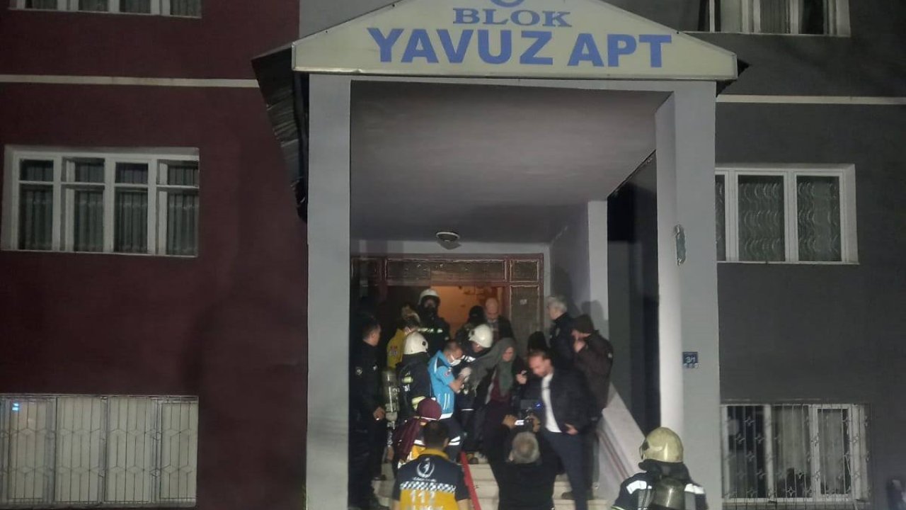 Eşiyle tartışan şahıs evi yaktı