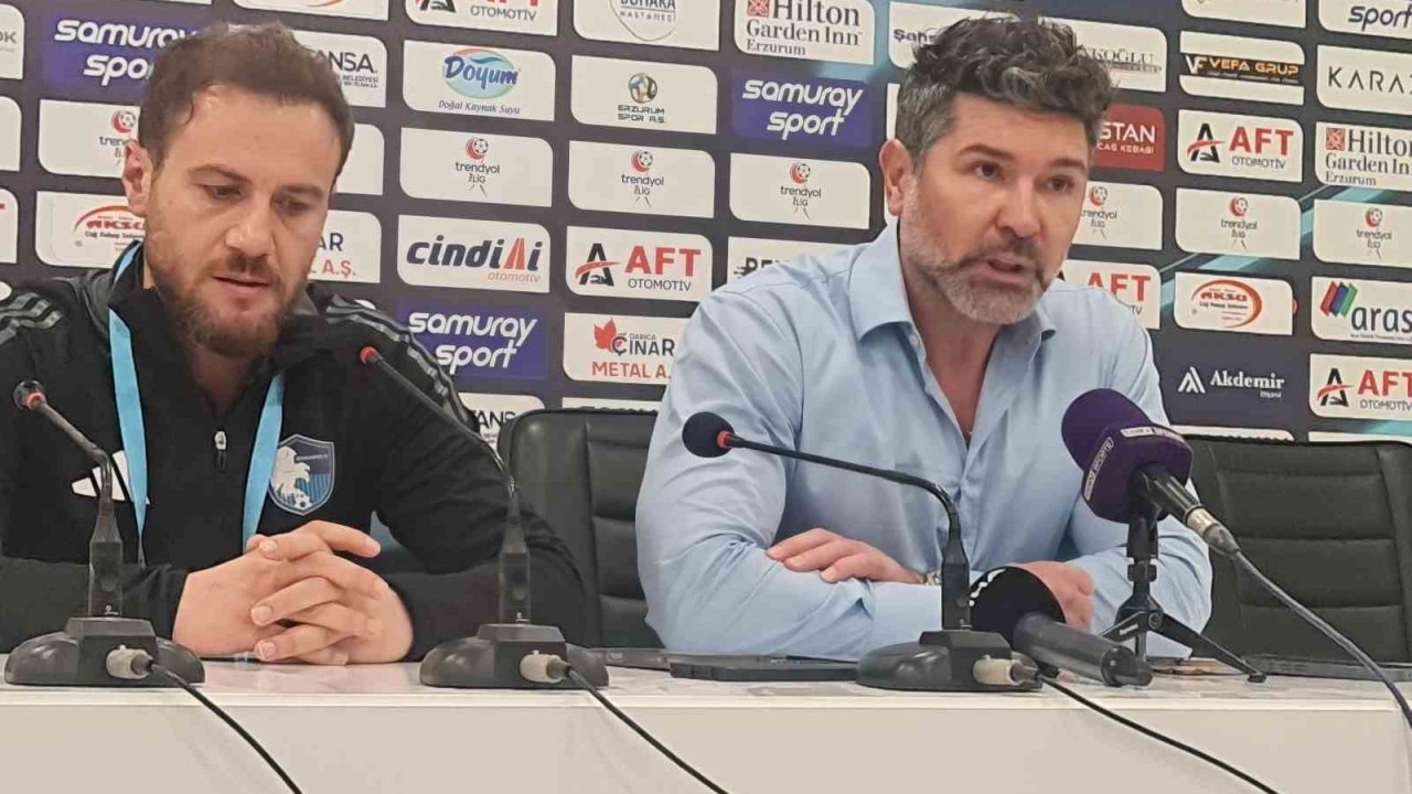 Erzurumspor FK - İstanbulspor maçının ardından