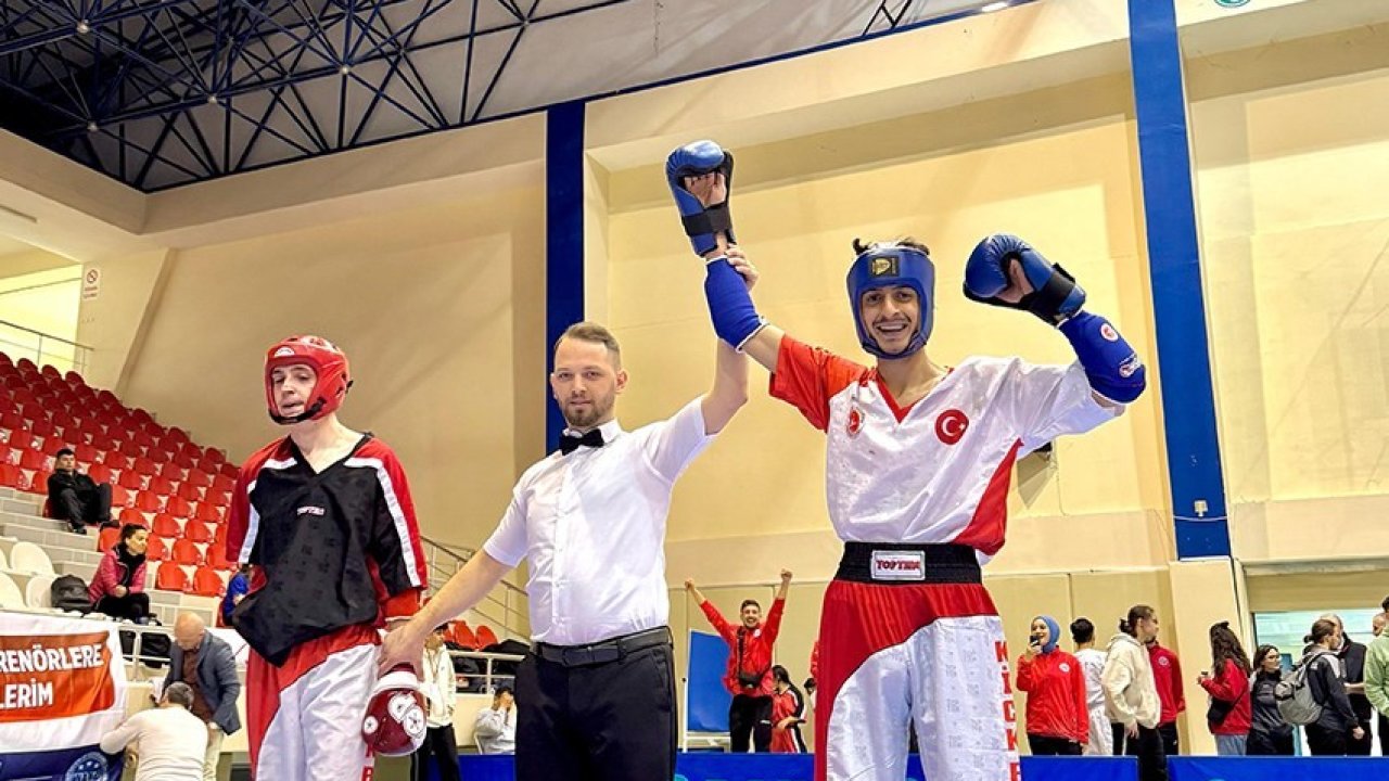 ETÜ Kick Boks Türkiye Şampiyonasına damga vurdu