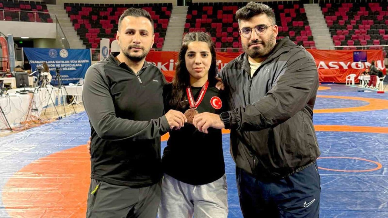 Hakkarili sporcu Türkiye üçüncüsü oldu