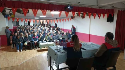 Hekimhan’da don hasarı sonrası ilk bilgilendirme toplantısı yapıldı