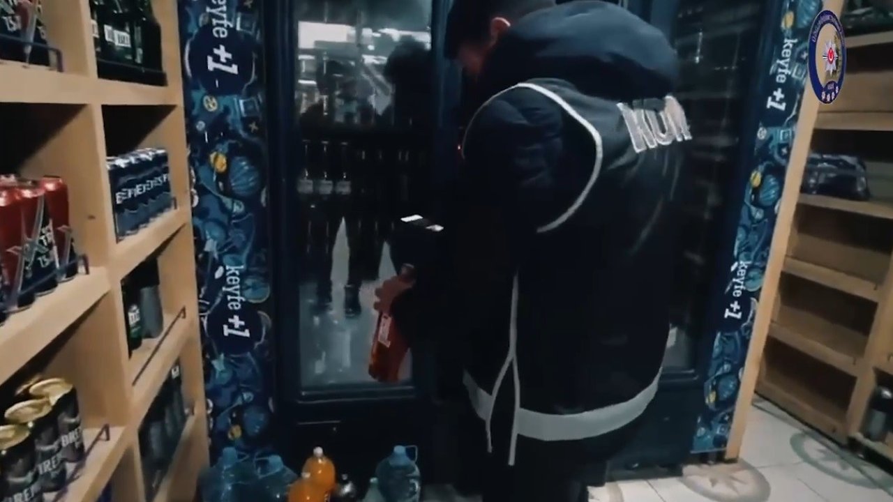 Iğdır’da sahte alkol ele geçirildi