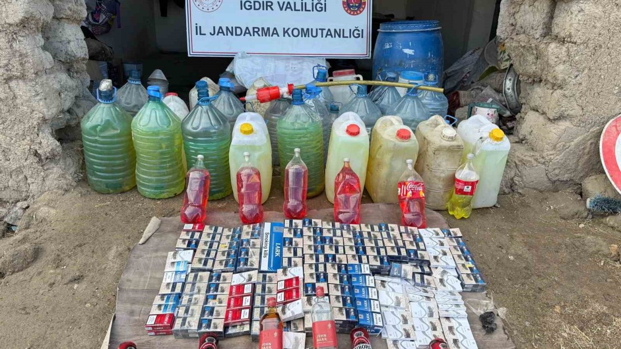 Iğdır’da kaçakçılık operasyonu