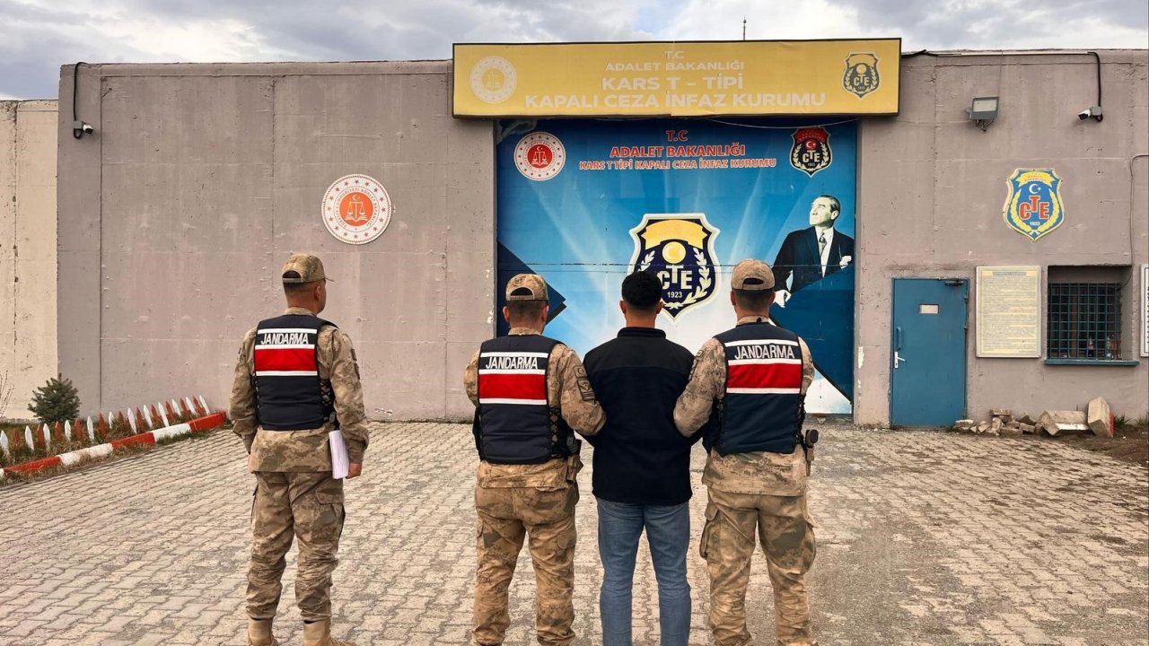 Kağızman’da hapis cezası bulunan şahıs yakalandı