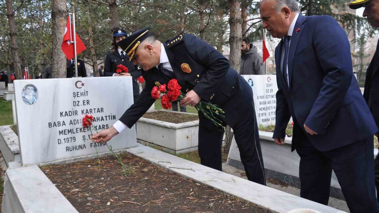 Kars’ta Türk Polis Teşkilatı’nın 180. Yıldönümü