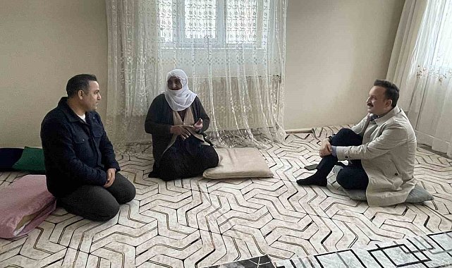 Kaymakam Bayram'dan bayram ziyaretleri