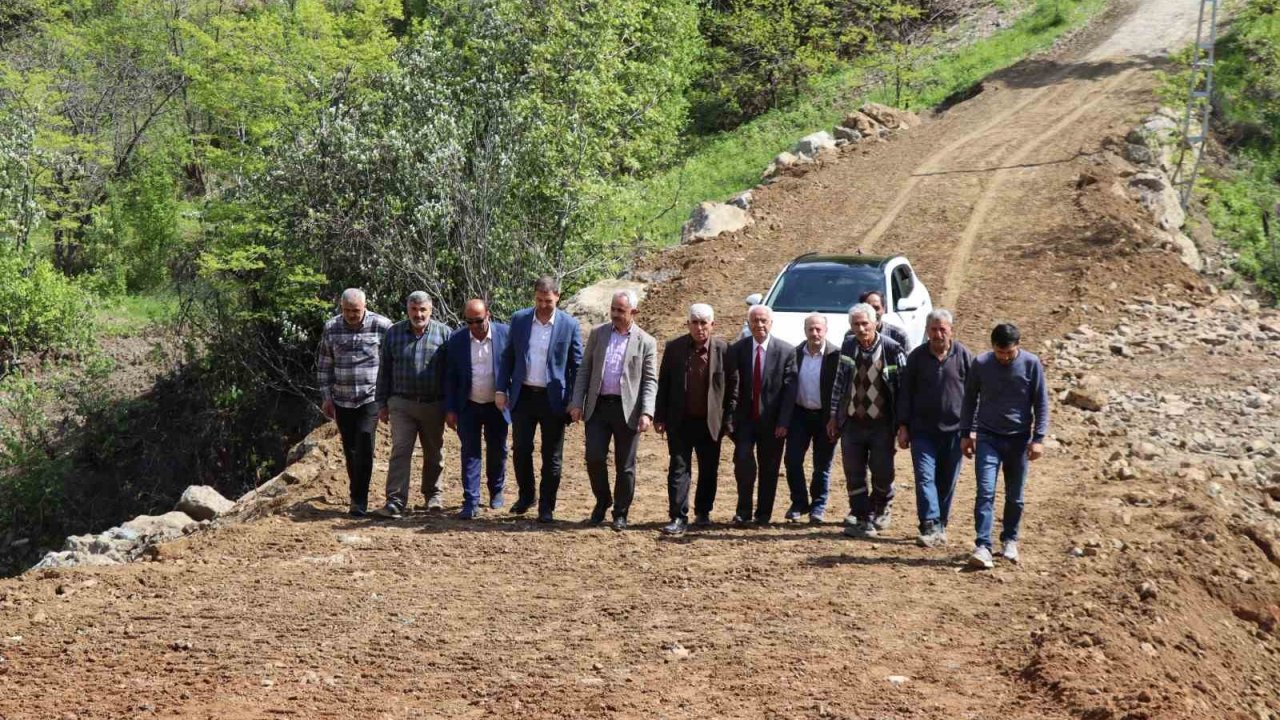 Köyde ulaşım çilesi bitiyor