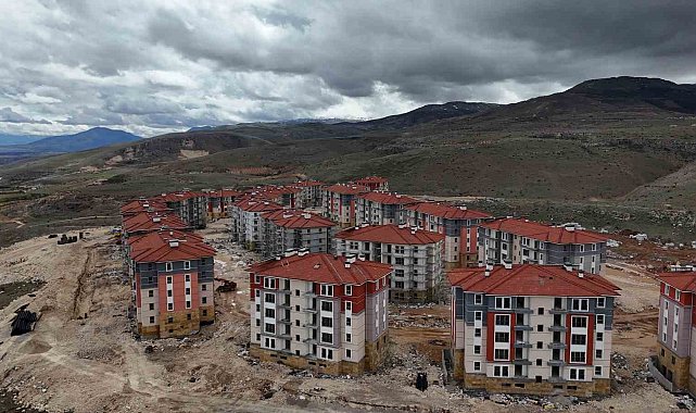Malatya Akçadağ'da 6 ayda 407 yeni konut inşa edildi