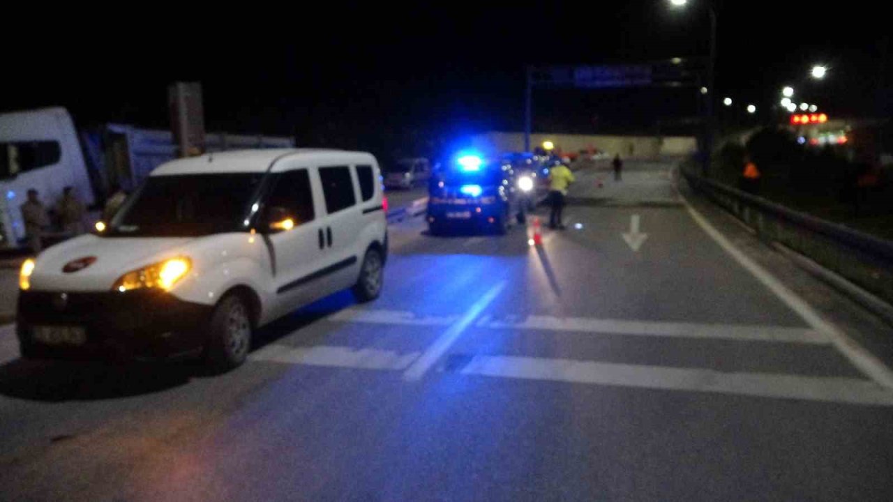 Malatya’da tır yangını nedeniyle ulaşıma kapan tünel trafiğe açıldı