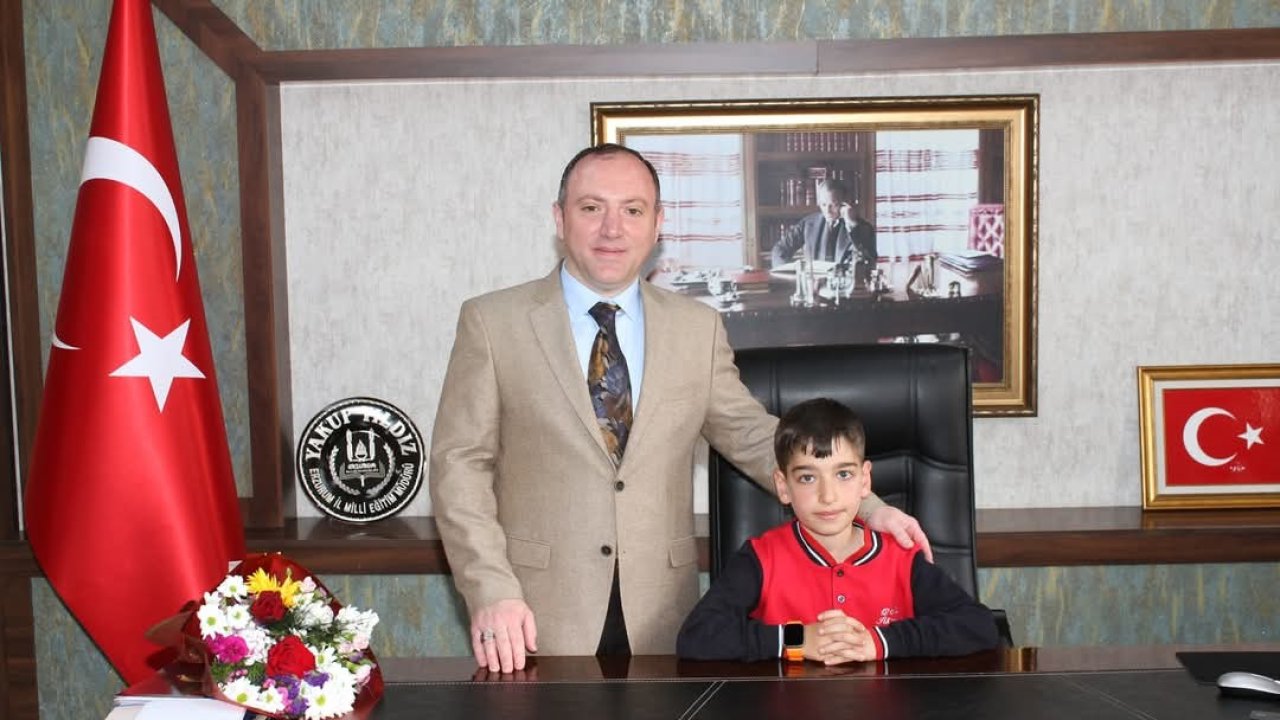 Millî Eğitim Müdürü Yakup Yıldız’ın 23 Nisan Ulusal Egemenlik ve Çocuk bayramı mesajı