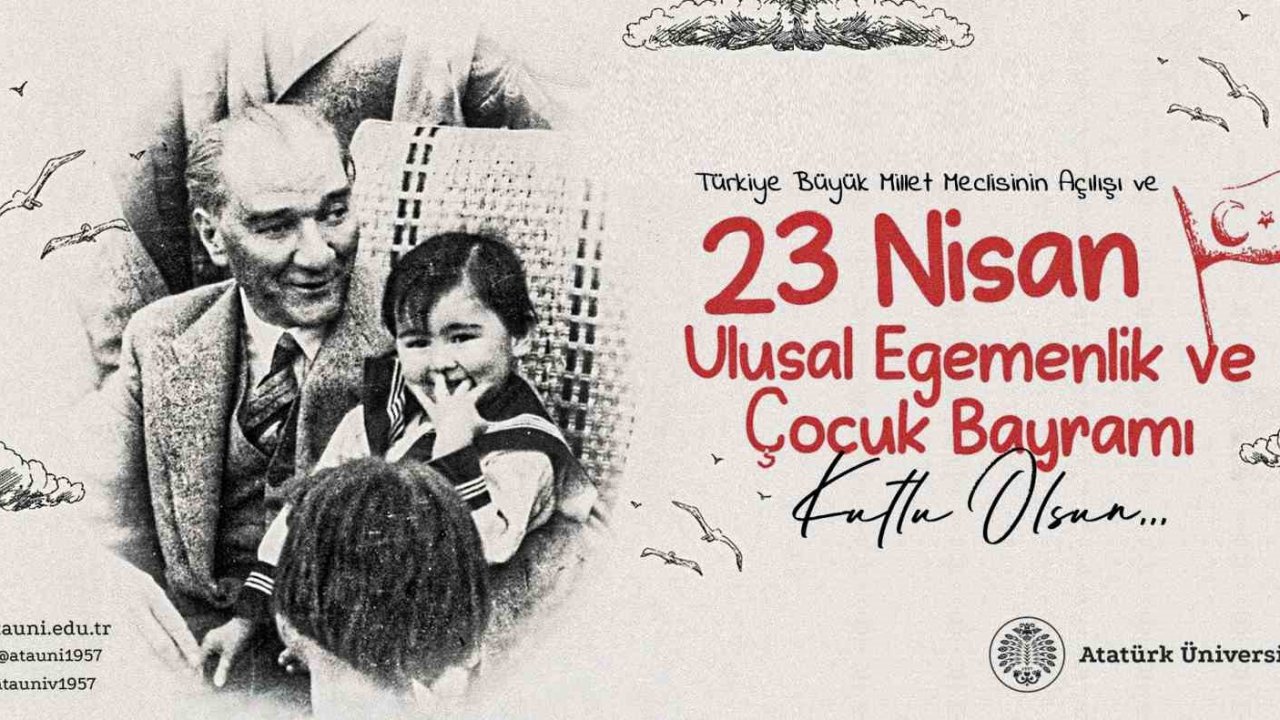 Rektör Hacımüftüoğlu'dan 23 Nisan mesajı