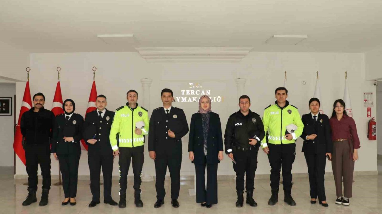 Tercan’da Polis Haftası kutlandı