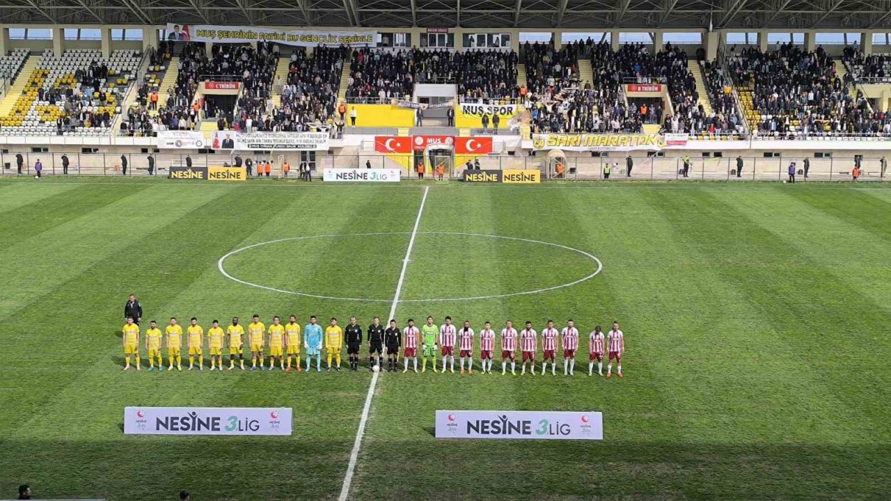 TFF 3. Lig: Muş Spor Kulübü: 4 - Tokat Belediye Plevnespor: 2