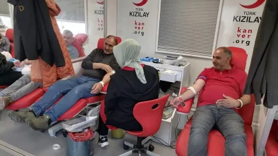 Tutak’ta kan bağışı kampanyası düzenlendi