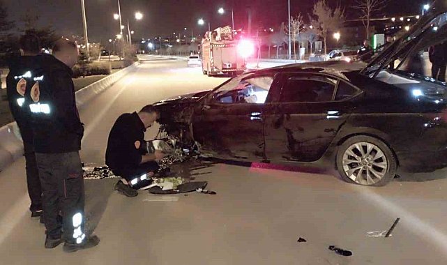 Van'da otomobil takla attı: 1 yaralı