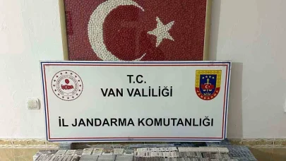 Van’da kaçak sigara ve tüfek ele geçirildi