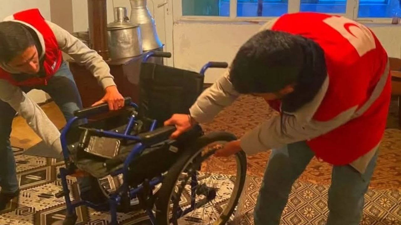 Bağışçıların desteği yatalak hastaya umut oldu