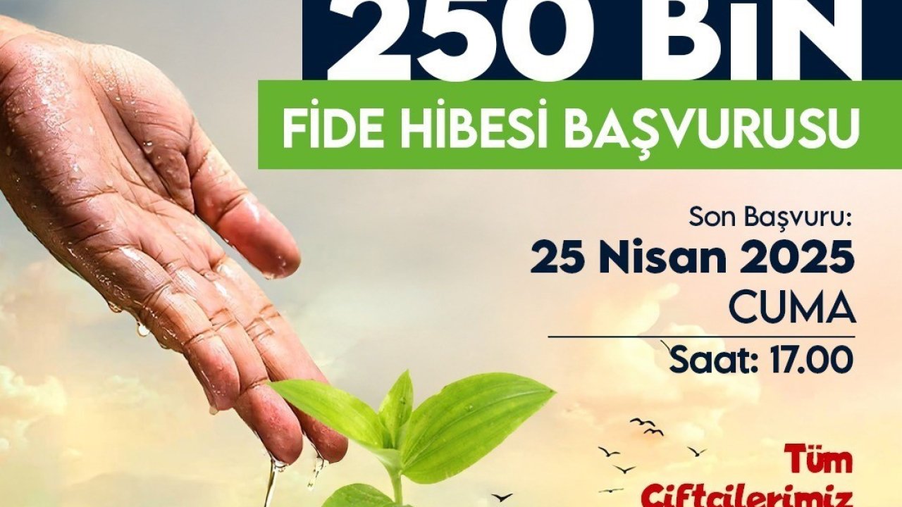Yeşilyurt Belediyesi’nden zirai donun vurduğu çiftçiye fide desteği