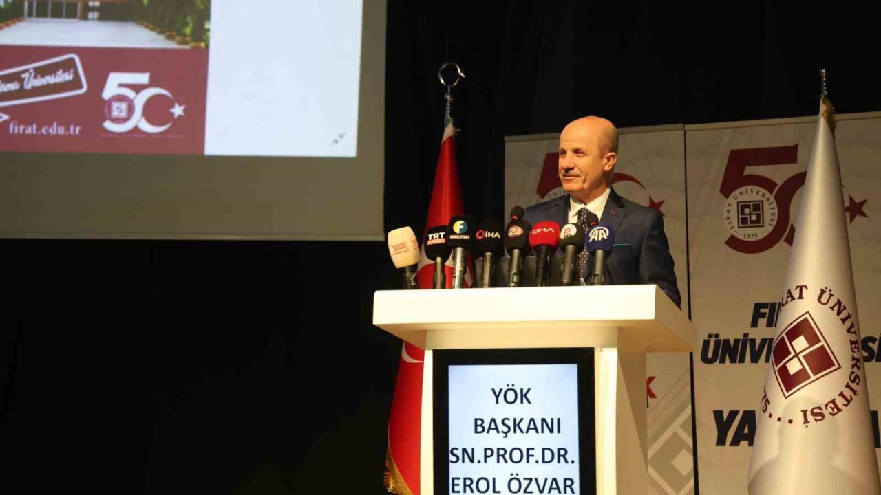 YÖK Başkanı Özvar: "Üniversiteler, yalnızca bilgi üretim merkezleri değil; aynı zamanda bir milletin istikbaline yön veren kurumlardır"