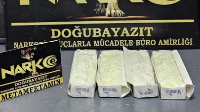 Sigara kartonlarından 3 kilo 320 gram sentetik uyuşturucu çıktı