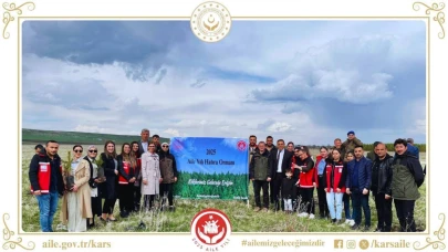 Karsta “Aile Hatıra Ormanı” oluşturuldu