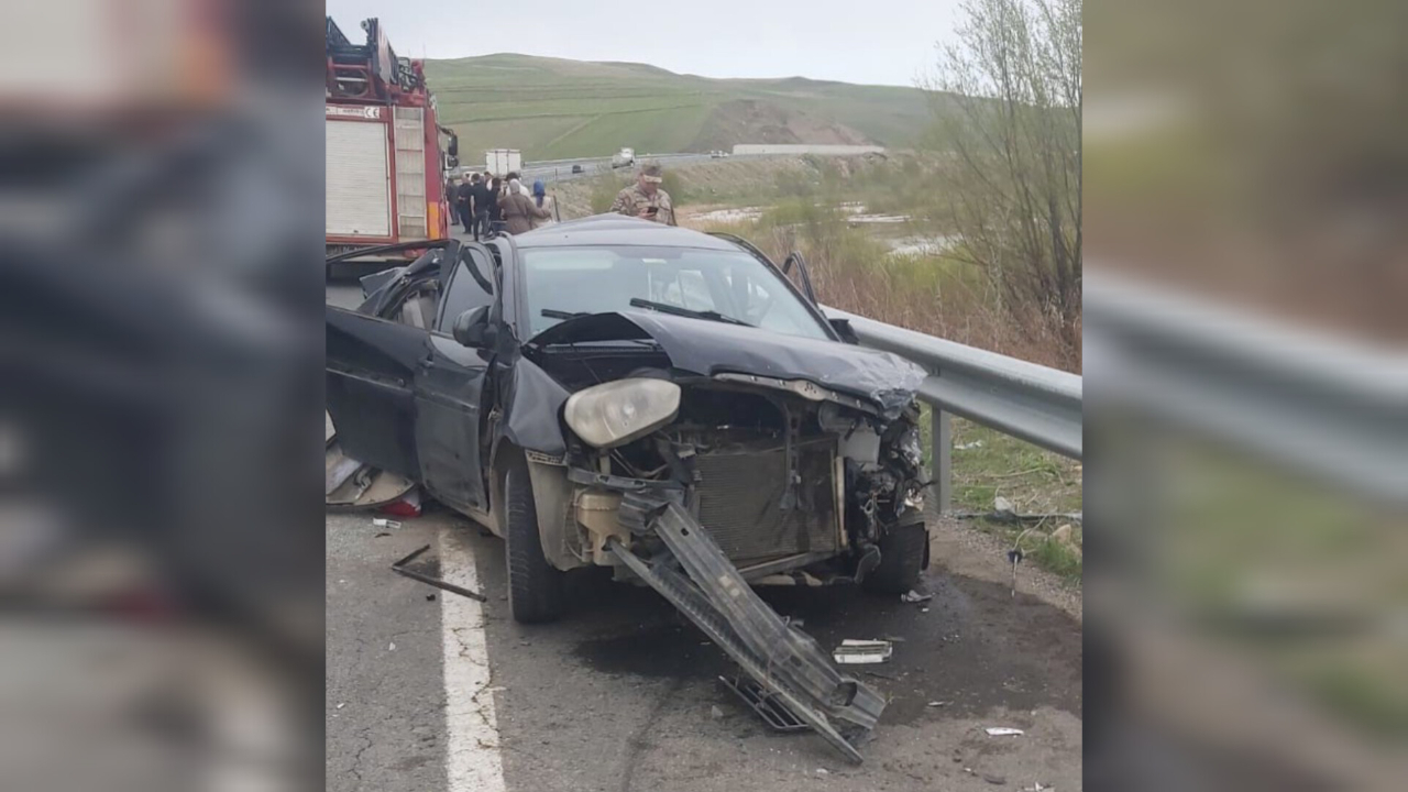 Ağrı’da trafik kazası: 2 ölü, 8 yaralı