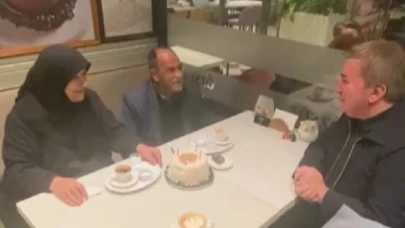 50 yıllık çifte, evlilik yıldönümlerinde Validen sürpriz