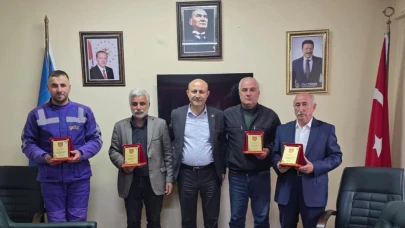 Kars’ta yılın şoförlerine ödül