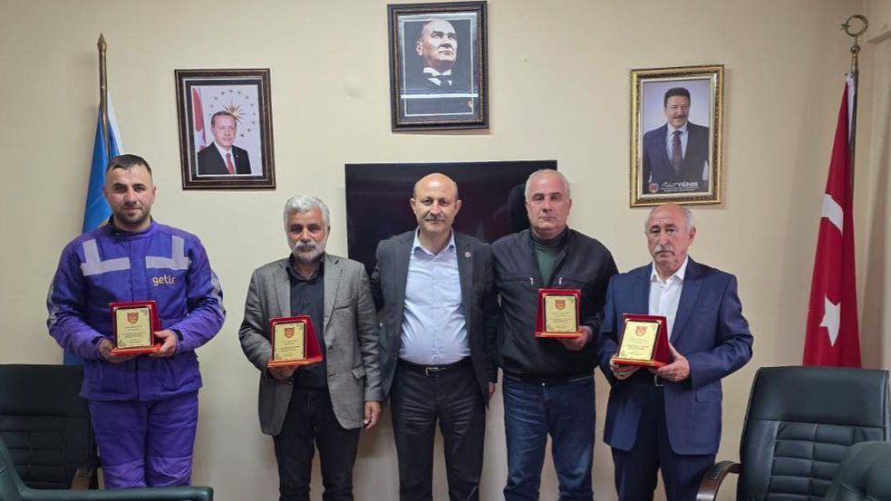 Kars’ta yılın şoförlerine ödül