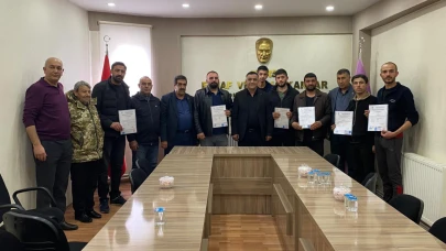 Kars’ta 16 branşta mesleki yeterlilik belgesi verildi
