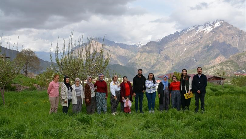 Kadın üreticilere safran yetiştiriciliği eğitimi verildi