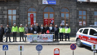 Akyaka’da trafik haftası etkinlikleri