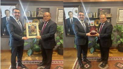 Milletvekili Çalkın Endonezya Büyükelçisi Purnama’yı ağırladı