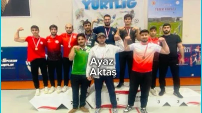 Arpaçaylı Ayaz Aktaş Türkiye üçüncüsü oldu