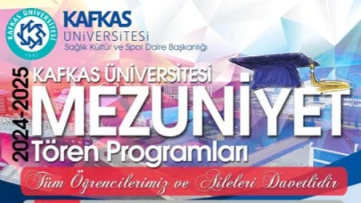 KAÜ mezuniyet tören takvimi açıklandı