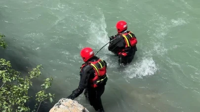 Derede akıntıya kapılan 16 yaşındaki İbrahim Kom, 3 gündür aranıyor