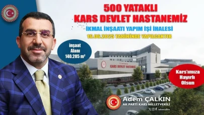 Çalkın: Kars için hayırlı uğurlu olsun