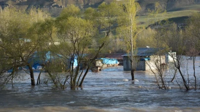 Tarım arazileri su altında kaldı