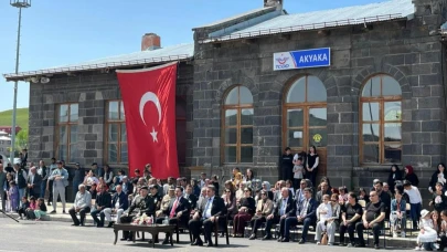 Akyaka’da coşkulu 19 Mayıs